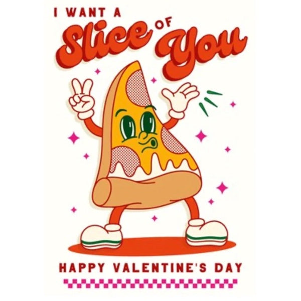 Pizza Valentine's Card