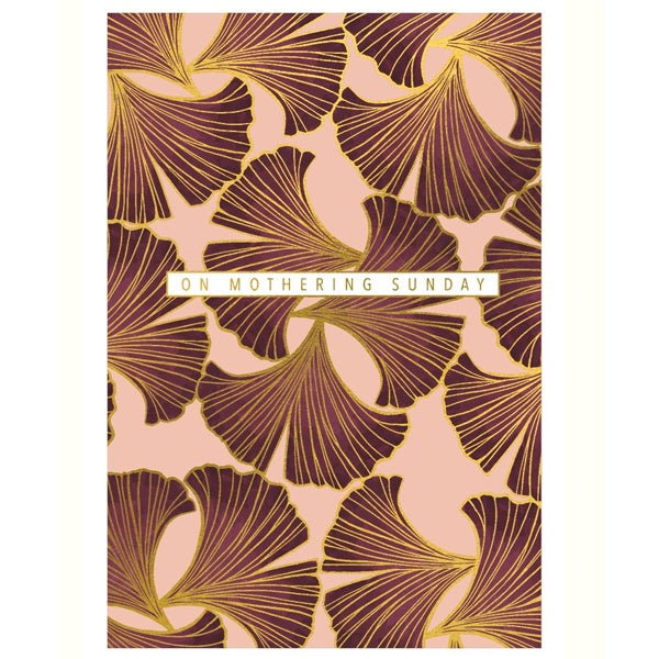 Sakura Petal Pattern Mother's Day Card