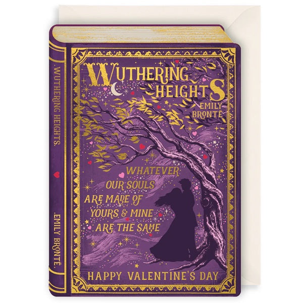 Storybook Wuthering Heights Valentines Card