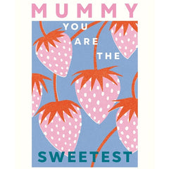 Planted Strawberries Mothers Day Card