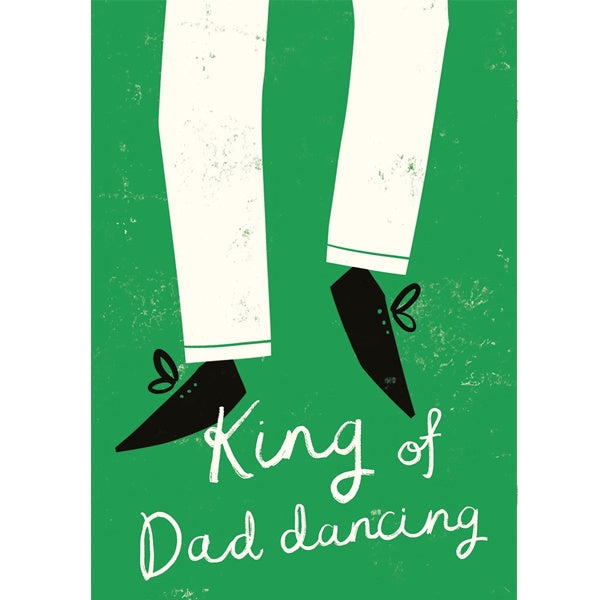Rad Dad Dancing Father's Day Card