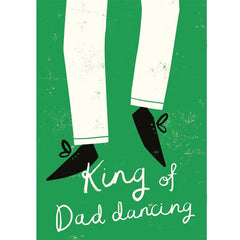 Rad Dad Dancing Father's Day Card