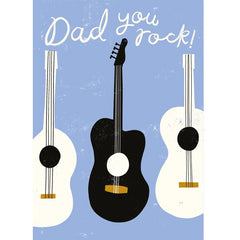 Rad Dad You Rock Father's Day Card