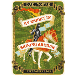 Knight In Shining Armour Father's Day Card