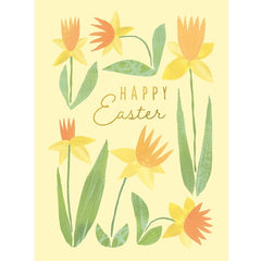 Easter Yellow Daffodils Card Pack