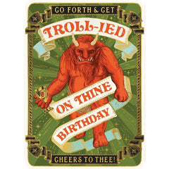Tollied On Thine Birthday Card