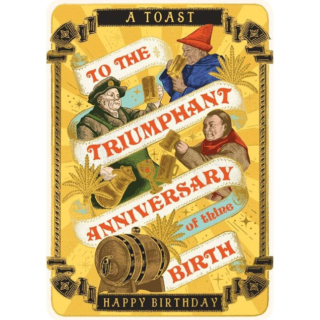 Triumphant Anniversary of Birth Card