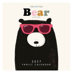 The Art File Bear 2027 Family Planner