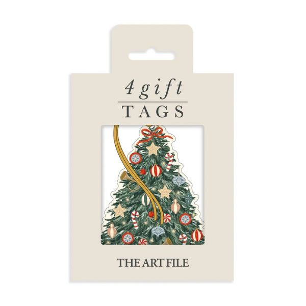 Christmas Tree Tag 4 Pack