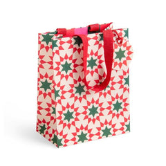 Geo Stars Christmas Medium Bag