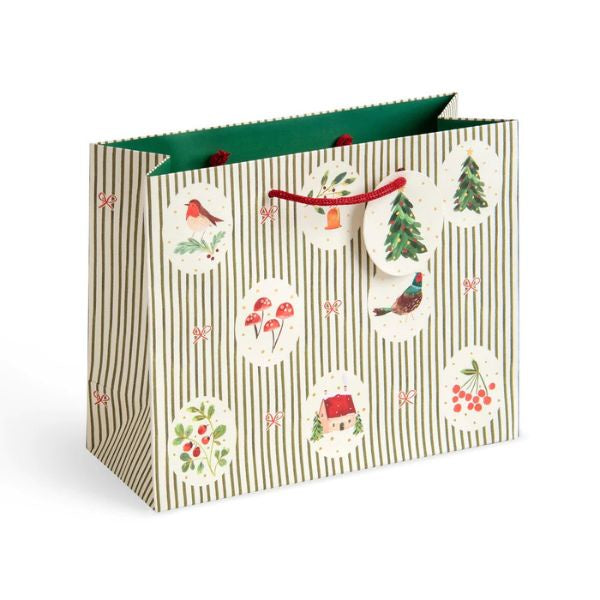 Hedgerow Christmas Landscape Bag
