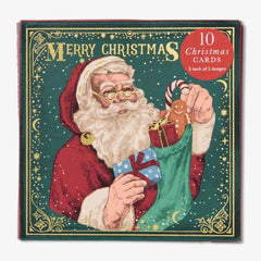 Storybook Santa Christmas Card Pack