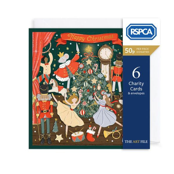 Nutcracker Christmas Rspca Charity Cards