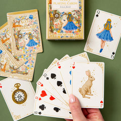 Storybook Alice in Wonderland Playing Cards
