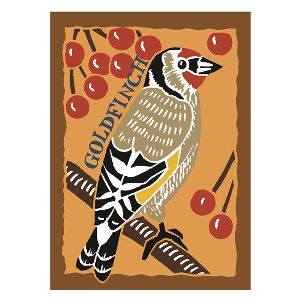 Songbird Goldfinch Card