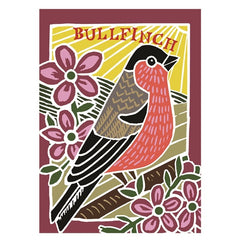 Songbird Bullfinch Card
