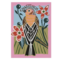 Songbird Chaffinch Card