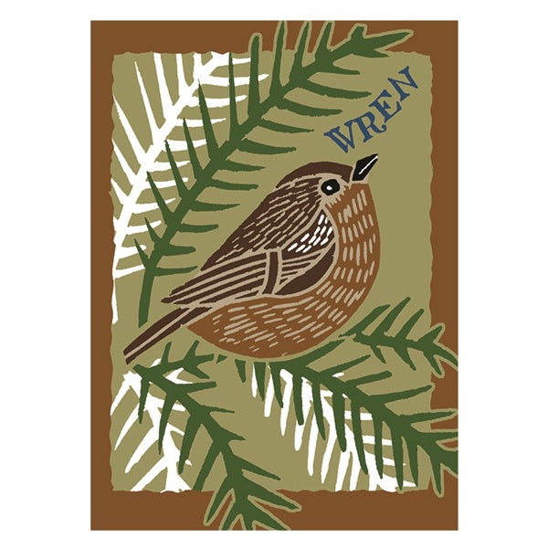 Songbird Wren Card