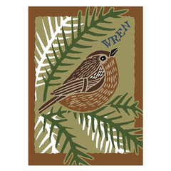 Songbird Wren Card