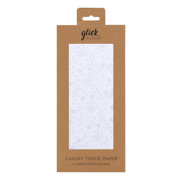 Magical Christmas Silver Tissue Paper