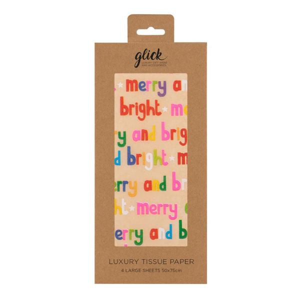 Merry and Bright Tissue Paper