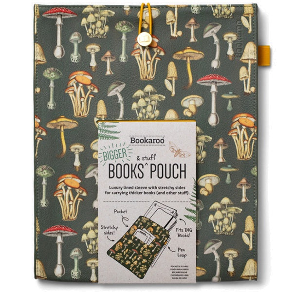 Botanical Mushrooms Book Pouch