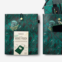 Bookaroo Books and Stuff Pouch Horror Skull