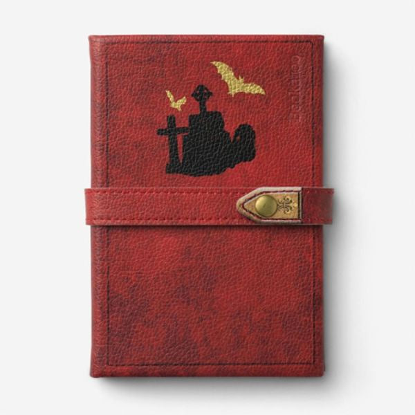 Bookaroo Journal With Strap Horror Bat