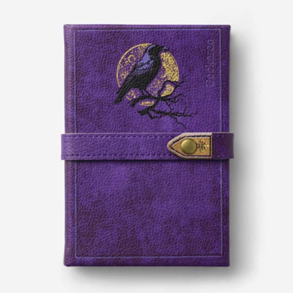 Bookaroo Journal With Strap Horror Crow
