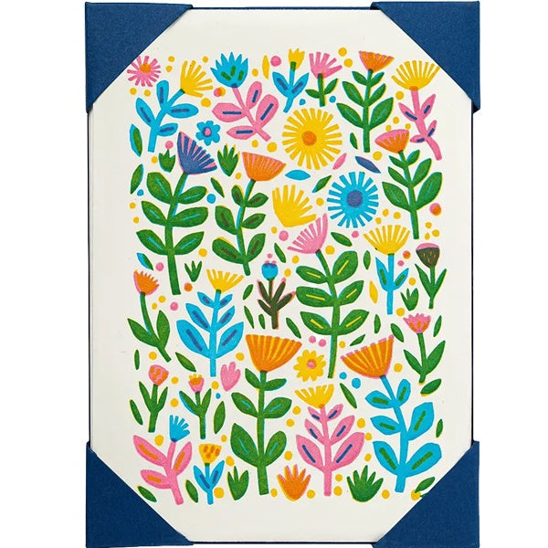 Bright Flower Pattern Pack of Cards
