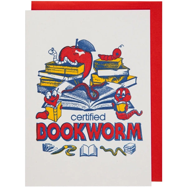 Certified Bookworm Card