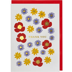 Country Meadow Thank You Card