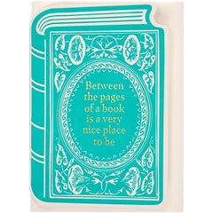 Between The Pages Cut-Out Card