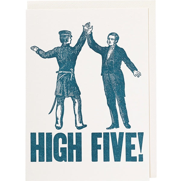High Five Cut-Out Card