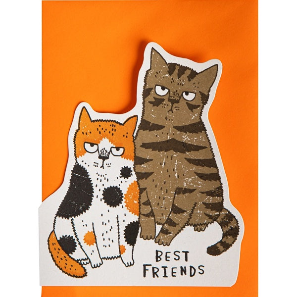Grumpy Cats Cut-Out Card