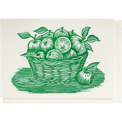 Apple Basket Birthday Card