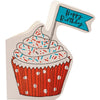 Birthday Cupcake Cutout Birthday Card
