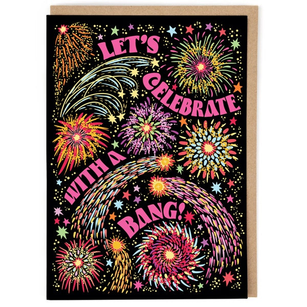 Celebrate with a Bang Card