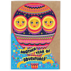 Another Year of Adventures Birthday Card