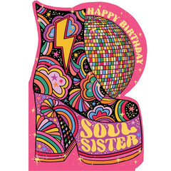 Happy Birthday Soul Sister Card