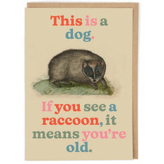 This Is A Dog Birthday Card