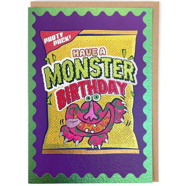 Have a Monster Birthday Card