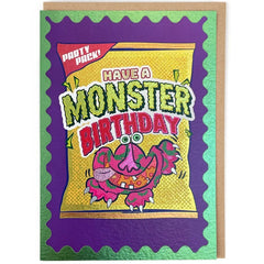 Have a Monster Birthday Card