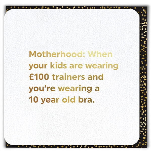 10 Year Old Bra Mothers Day Card
