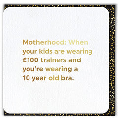 10 Year Old Bra Mothers Day Card