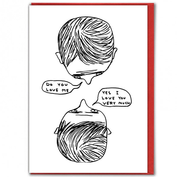 Do You Love Me Valentines Card