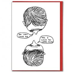 Do You Love Me Valentines Card