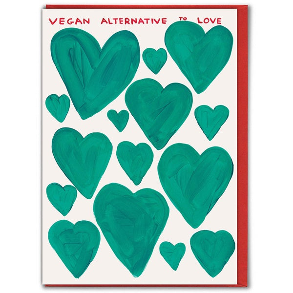 Vegan Love Valentines Card