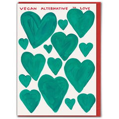 Vegan Love Valentines Card