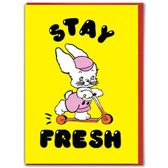Stay Fresh Birthday Card